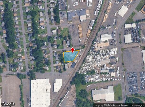  25 Astor Pl, New Britain, CT Parcel Map