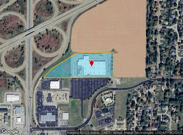  531 W Carl Sandburg Dr, Galesburg, IL Parcel Map