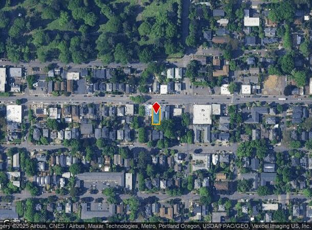  2508 Se Belmont St, Portland, OR Parcel Map