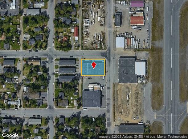  1444 E 9Th Ave, Anchorage, AK Parcel Map