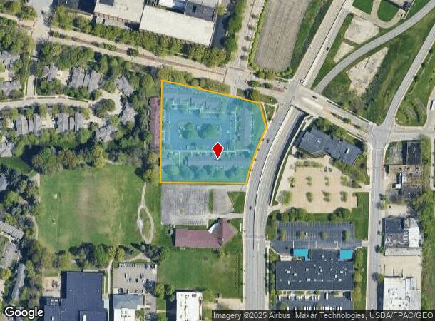  8 W Bartges St, Akron, OH Parcel Map