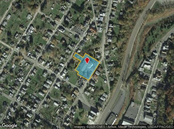  417 Hammond St, Westernport, MD Parcel Map