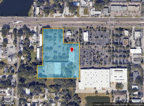 1025 W Brandon Blvd, Brandon, FL Parcel Map