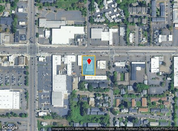  12344 Se Division St, Portland, OR Parcel Map