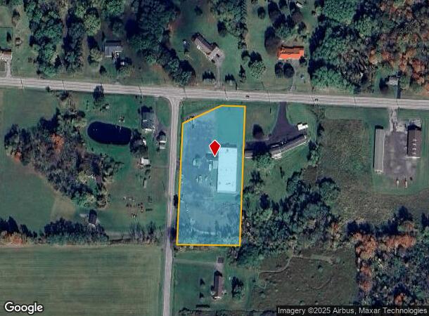 2875 Merchant Rd, Warsaw, NY Parcel Map