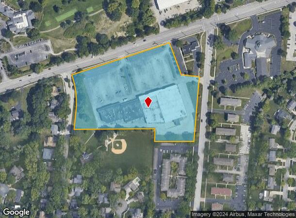  1256-1290 E Chicago Ave, Naperville, IL Parcel Map