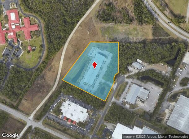  810 Fentress Ct, Daytona Beach, FL Parcel Map