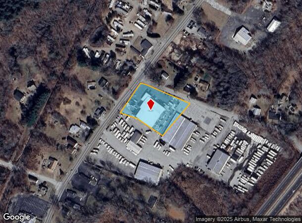 982 Norwich Rd, Plainfield, CT Parcel Map