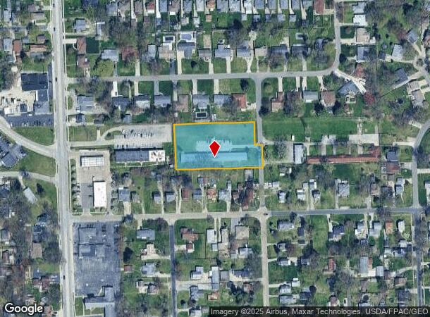6019 Burdette St, Toledo, OH Parcel Map