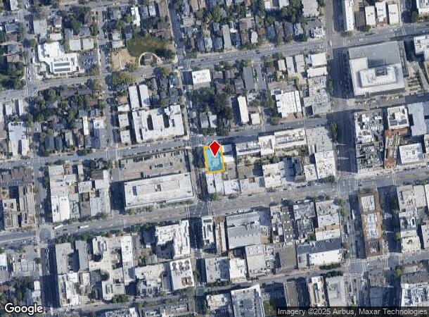 1945 Milvia St, Berkeley, CA Parcel Map