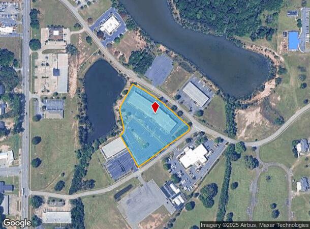 801 Duke Ave, Warner Robins, GA Parcel Map