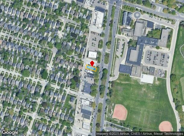  20567 Mack Ave, Grosse Pointe Woods, MI Parcel Map