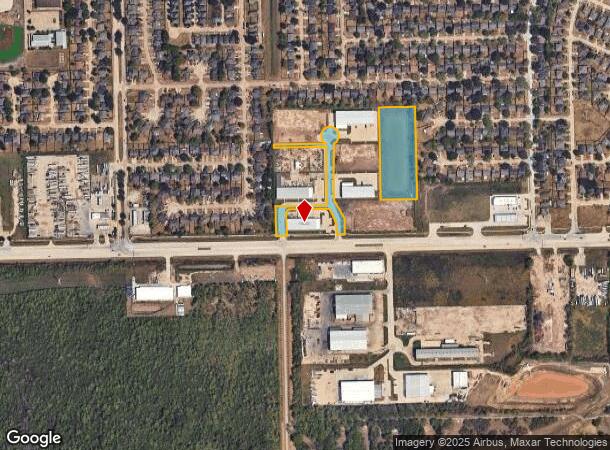  6811 Mchard Rd, Houston, TX Parcel Map