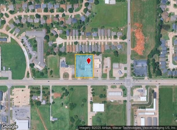  933 W State Highway 152, Mustang, OK Parcel Map