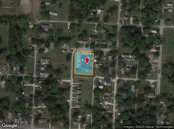  209 Hayes Ave, Pana, IL Parcel Map