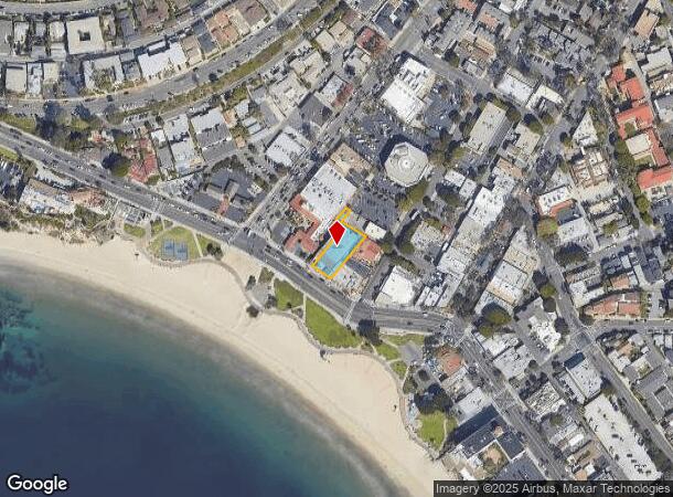  160 S Coast Hwy, Laguna Beach, CA Parcel Map