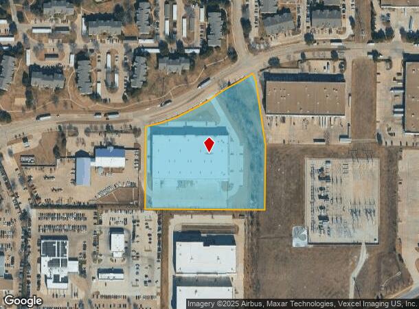 1600 Tech Centre Pky, Arlington, TX Parcel Map