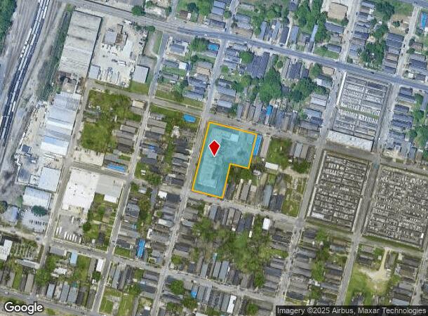 1301 Clouet St, New Orleans, LA Parcel Map