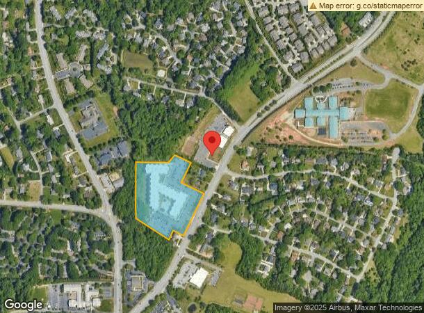  1301 New Garden Rd, Greensboro, NC Parcel Map