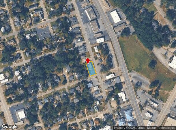  1201 Ella St, Anderson, SC Parcel Map