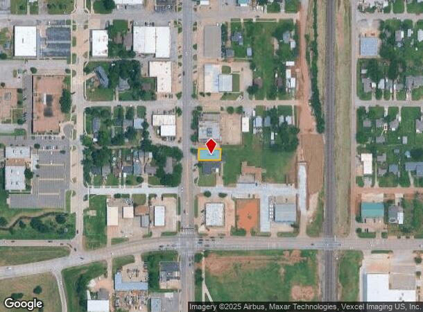  302 S Broadway St, Moore, OK Parcel Map