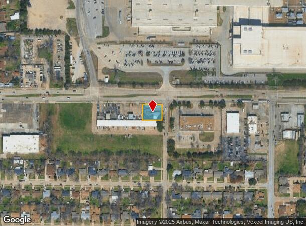  2030 E Abram St, Arlington, TX Parcel Map