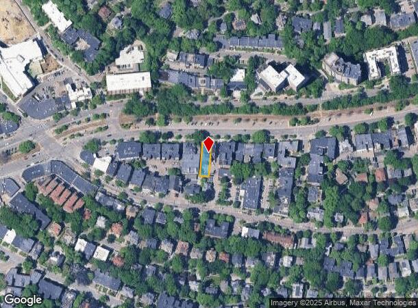  1577 Beacon St, Brookline, MA Parcel Map