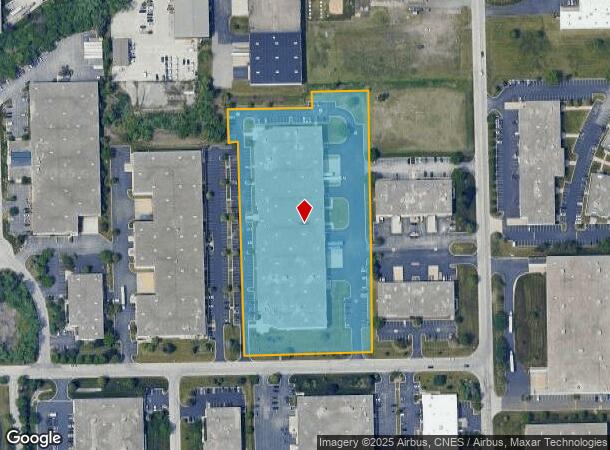  7650 185Th St, Tinley Park, IL Parcel Map