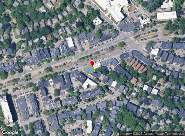 1680A Beacon St, Brookline, MA Parcel Map