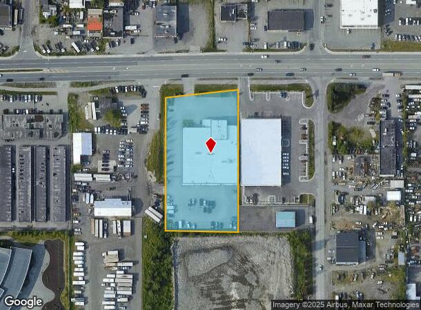  1730 E Dowling Rd, Anchorage, AK Parcel Map