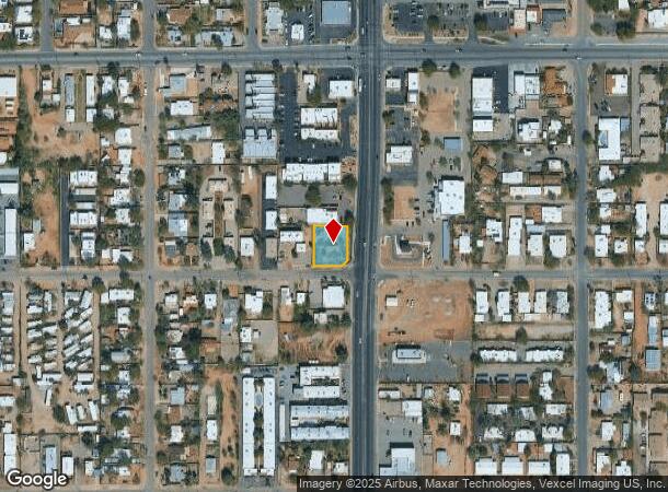  1601 N Alvernon Way, Tucson, AZ Parcel Map