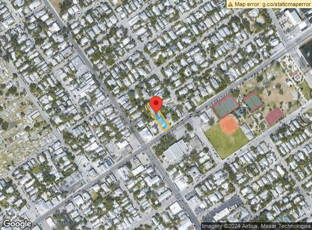  1209 Truman Ave, Key West, FL Parcel Map