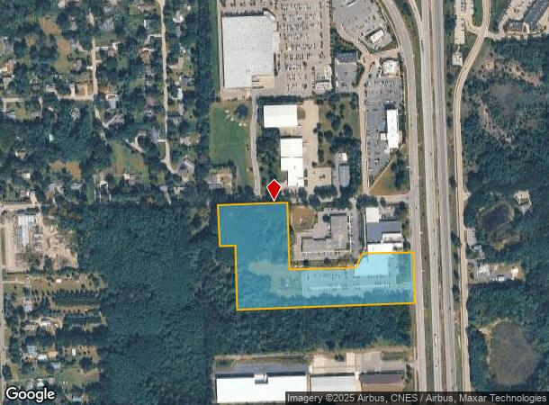 7100 Whitmore Lake Rd, Brighton, MI Parcel Map