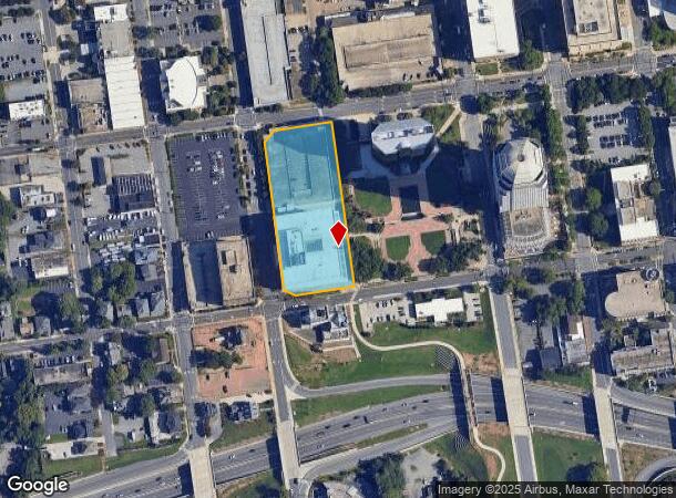 101 N Cherry St, Winston Salem, NC Parcel Map