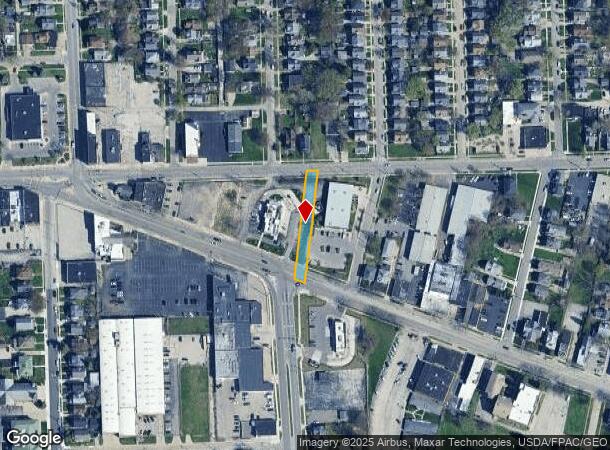  815 W Sylvania Ave, Toledo, OH Parcel Map
