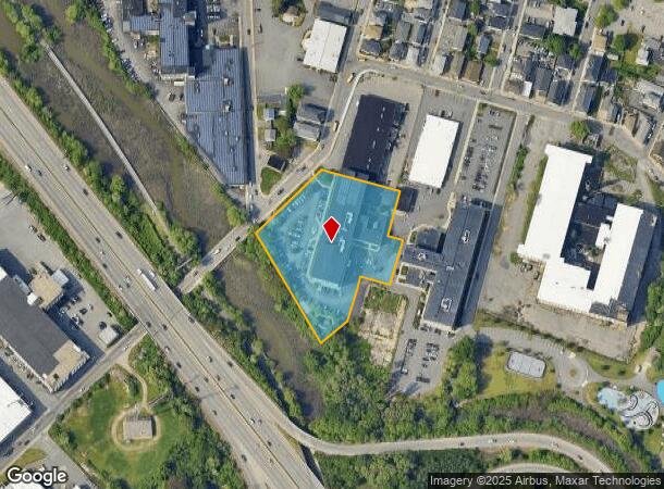  420 Quequechan St, Fall River, MA Parcel Map