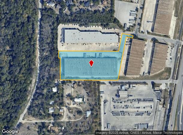  4400 Tejasco, San Antonio, TX Parcel Map