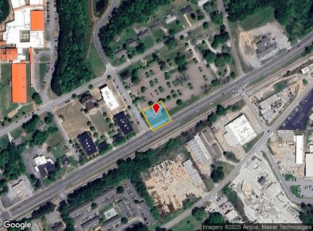  348 W Broad St, Fairburn, GA Parcel Map