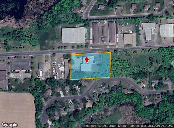  10489 Liberty Ln, Chisago City, MN Parcel Map