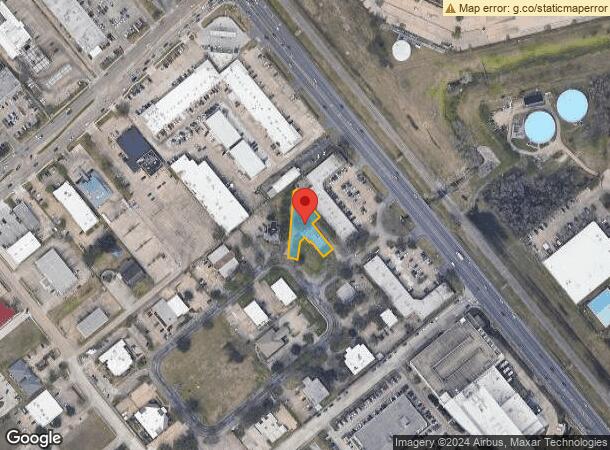  1 Professional Park Dr, Webster, TX Parcel Map