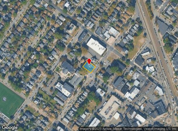 52 Chestnut St, Rutherford, NJ Parcel Map