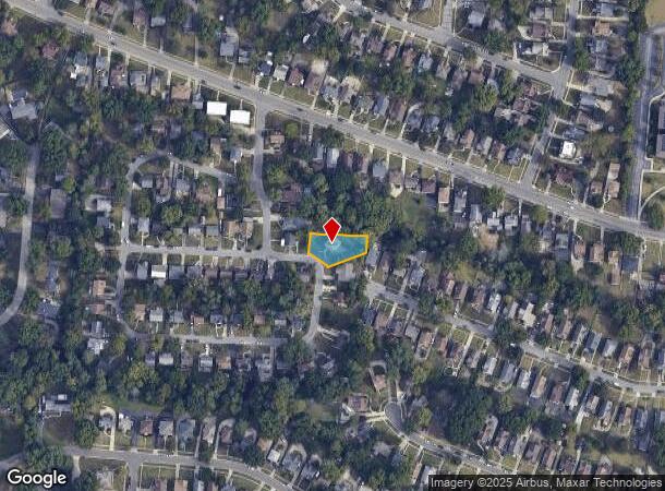 1590 Gables Ct, Cincinnati, OH Parcel Map