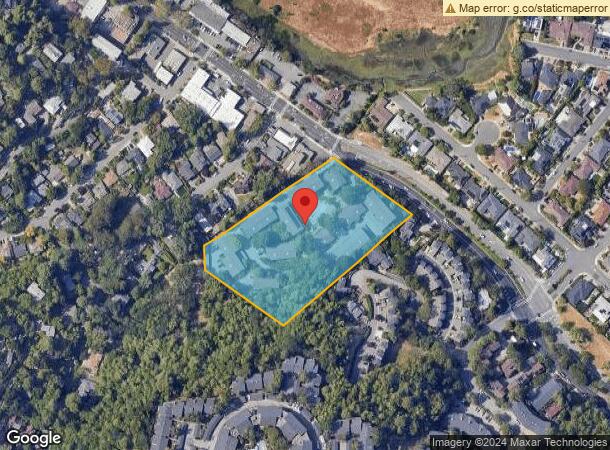  965 Magnolia Ave, Larkspur, CA Parcel Map