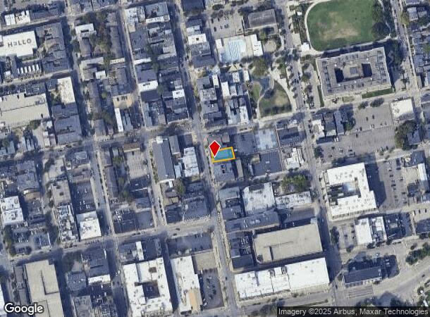  1208 Main St, Cincinnati, OH Parcel Map