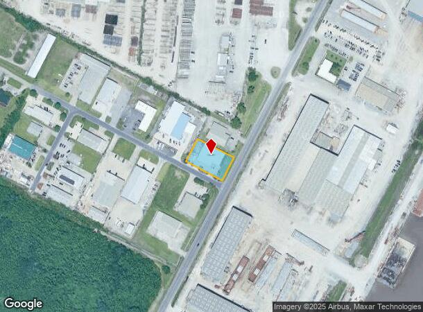 850 Engineers Rd, Belle Chasse, LA Parcel Map
