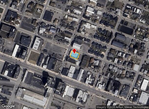  33-37 N Wyoming St, Hazleton, PA Parcel Map