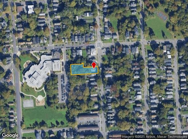  351 Elm St, Syracuse, NY Parcel Map