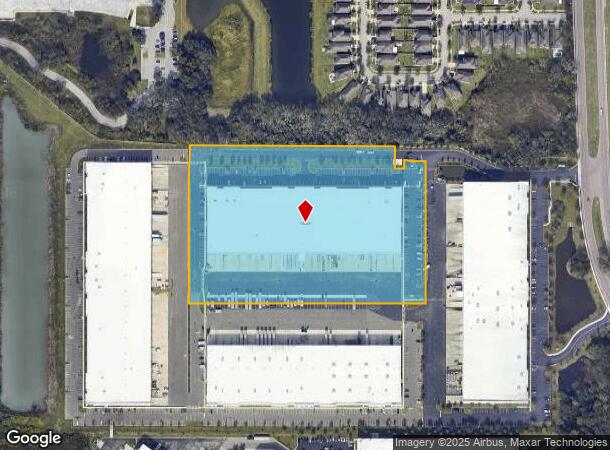 6431 S Falkenburg Rd, Riverview, FL Parcel Map
