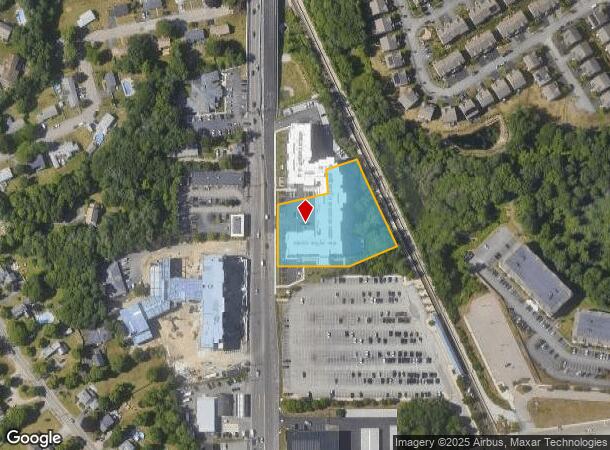  1420 Main St, South Weymouth, MA Parcel Map