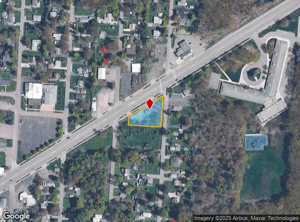  6777 Erie Rd, Angola, NY Parcel Map